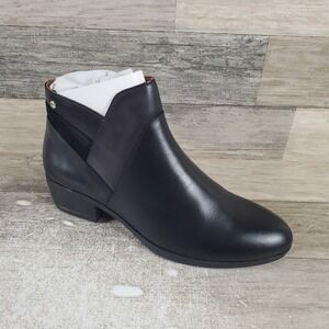 Pikolinos Daroca Womens Ankle Boots Sz 8.5 - 9 Leather Side Zipper Almond Toe